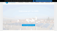Desktop Screenshot of newi-solar.de